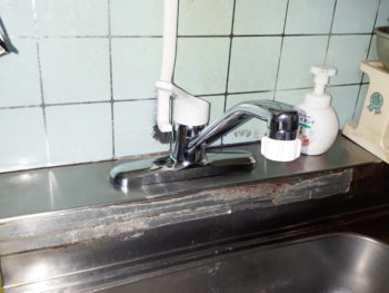 大阪市旭区　T様邸　キッチン水栓交換