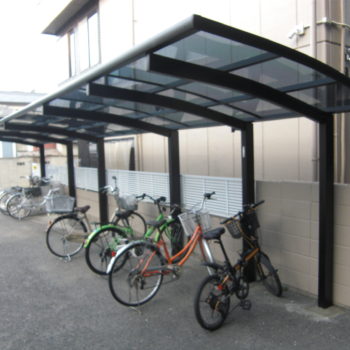 サイクルポート取替工事　　2018-11-27