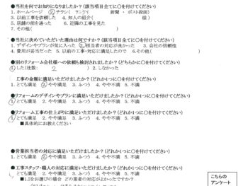 守口市　F様の声　キッチンリフォーム