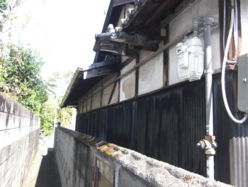 漆喰壁のやり替え