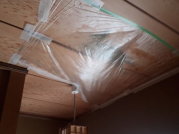 天井からポタポタ・・・トイレの水漏れを解消しました！