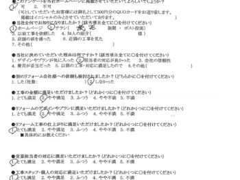 守口市　M様の声　トイレリフォーム