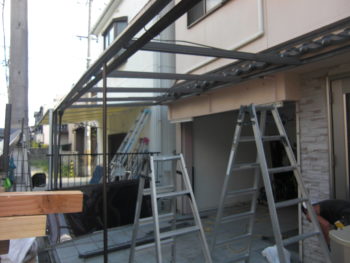 カーポート設置工事