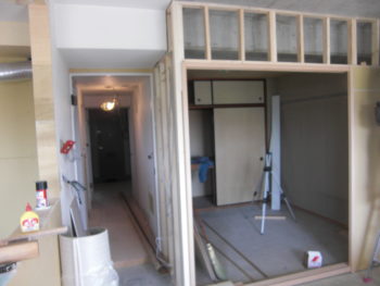マンションの改修工事