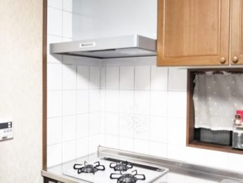 大阪市北区　T様邸　コンロ・レンジフード交換