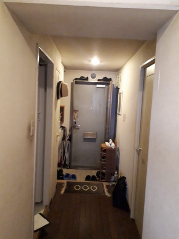 玄関をすっきりさせました★
