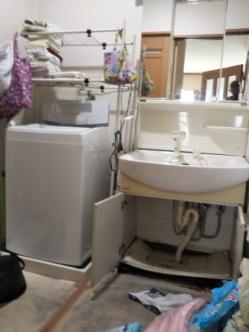 待ちに待った洗面化粧台交換！