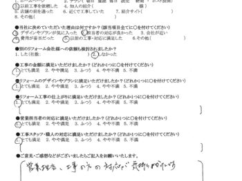 門真市　T様の声　ポスト取付