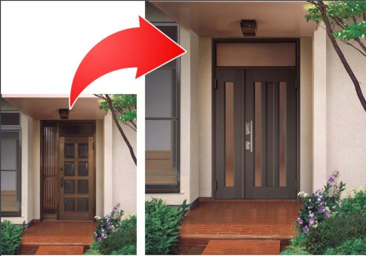 玄関リフォームプラン