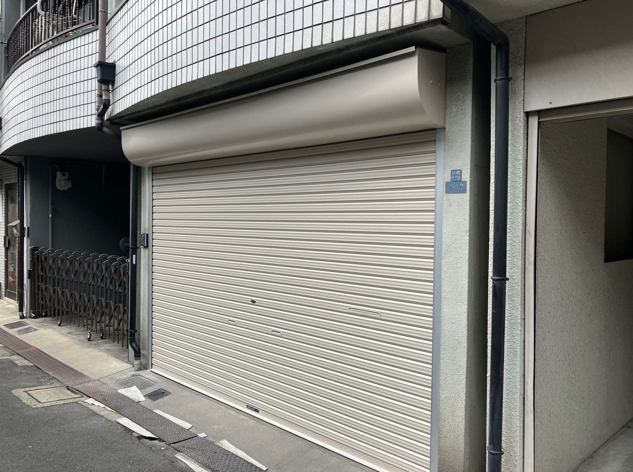 シャッターを新設！これで安心・防犯対策